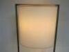 Kevin Reilly Steaman Dimmer Floor Lamp. Size H165cm. NOTE: power to dimmer unit but bulbs not illuminating. - 4