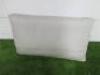 Roda Outdoor Furniture Cushion in Grey. Size 72 x 40cm.