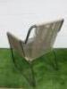 Roda Harp 368 Sled Base Garden Easy Chair with Armrests. - 3