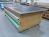 Mobile Cutting & Setting Table 3.05m x 1.52m. - 3