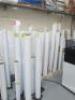 Stock of Open Rolls Printing Material, Various Paper, Vinyl & Application Tape with Stands (As Pictured/Viewed). - 10