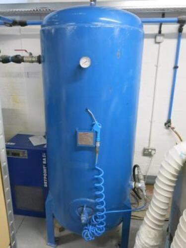 Hoval Products Approx 500L Air Tank (1992).