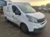 DN67 UWT: Fiat Talento SX, MultiJet, 16V, Panel Van. Manual, Diesel, 1598cc, Mileage 82,000. Comes with 2 Keys & V5.