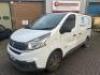 DN67 UWT: Fiat Talento SX, MultiJet, 16V, Panel Van. Manual, Diesel, 1598cc, Mileage 82,000. Comes with 2 Keys & V5. - 2