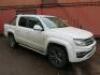 RE17 UOG: VW Amarok DC V6 TDI Highline 4Motion, Pick-Up. Diesel, Automatic, 2967cc, Mileage 111,100. MOT Expires 7th January 2024. Comes with V5 & 2 Keys. - 2