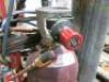 Harris Oxyacetylene Cutting Torch with Gauges, Flash Back Arresters, Hoses & Trolley. NOTE: bottles not included. - 3