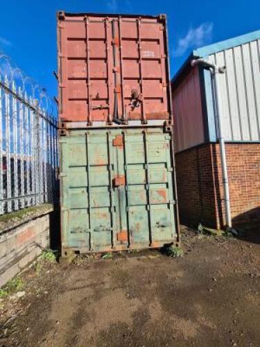 20' Shipping Container (Top)