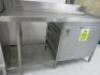 EcoMax by Hobart Plus, Runthrough Dishwasher, Model ECO+H6155W-10C, Year 2022. Comes with In/Out Stainless Steel Table with Door & Space for 4 Glass Washer Trays. Comes with 2 Trays. - 12