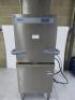 Winterhalter Runthrough Dishwasher, Year 2014. Comes with In/Out Stainless Steel Table with Door & Space for 4 Glass Washer Trays. Comes with 2 Trays. - 2