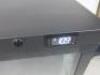 Gamko Double Door Back Bar Display Fridge, Model LG3/250G, Year 2021. - 2