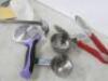 Quantity of Kitchen Utensils to Include: Knives, Sharpener, Tongs etc As Viewed/Pictured. - 4