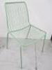 9 x Pedrali Stackable Steel Frame Chairs in Green. - 4