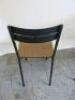 Sandsberg Wooden Table with 2 x Sansberg Chairs. Size H75 x W67 x D67cm. - 4