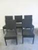 5 x Rattan Garden Chairs.