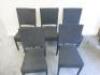 5 x Rattan Garden Chairs. - 2