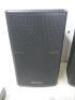 Pair of DB Technologies Speakers with Wall Brackets, Model LVX P10. - 2