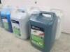 Qty of 5 Lt Cleaning Products to include: 8 x Ecological Rinse Aid, 1 x Eco Washing Up Liquid & 1 x Kitchen Cleaner. - 4