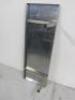 Stainless Steel Shelf with Brackets, Size 115 x 40cm. - 2