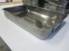 26 x Stainless Steel Lasagne Serving Dishes. Size W24 x L34cm. - 5