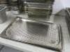 48 x GN Metal Containers & Lids to Include: 41 x Assorted Sized Containers & 7 x Assorted Sized Lids. - 3