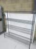 5 x Assorted Size/Shelf Wire Kitchen/Freezer Storage Racks. - 3
