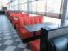 13 x Assorted Pedralli Dark Grey Textured Top Freestanding & Fixed Base Tables to Include........ - 2