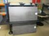 13 x Assorted Pedralli Dark Grey Textured Top Freestanding & Fixed Base Tables to Include........ - 7