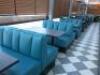 13 x Assorted Pedralli Dark Grey Textured Top Freestanding & Fixed Base Tables to Include........ - 10