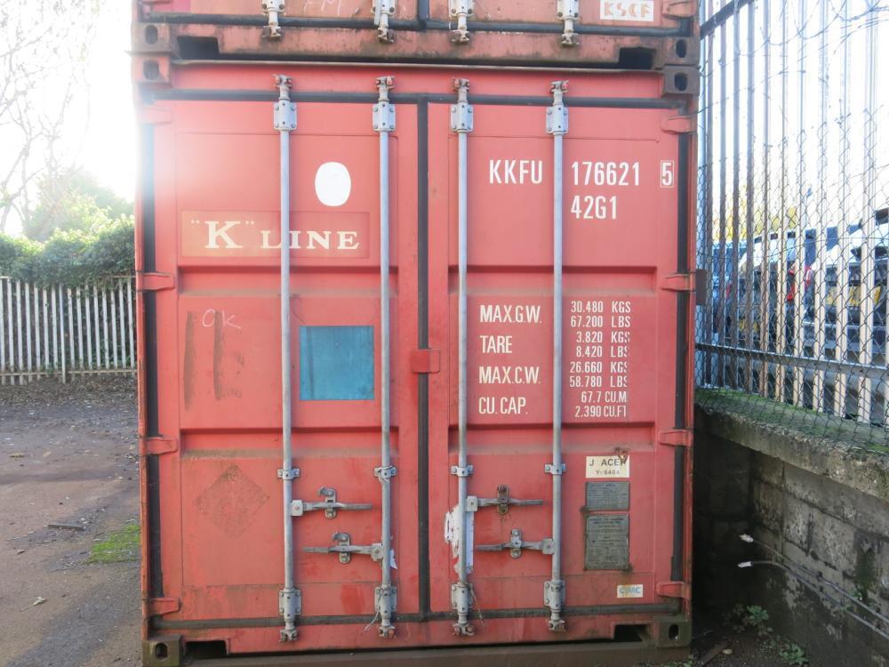 40' Shipping Container (Bottom)