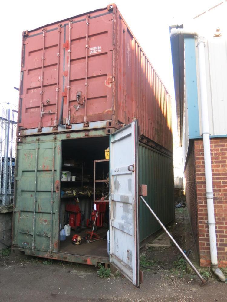 20' Shipping Container (Bottom)