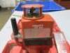 Hilti PR60 Rotating Laser Level with Hilti PA-350 Laser Detector in Carry Case.