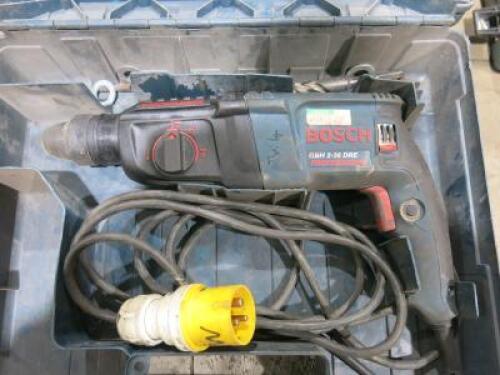 Bosch Professional Hammer Drill, Model GBH-2-26 DRE, 110V In Carry Case.