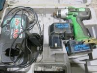 Hitachi Cordless Impact Wrench Model WR12DM. Comes with Charger, 2 x Batteries & Carry Case.