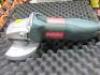 Metabo 5" Angle Grinder, Model WE9-125 Quick, 110V In Carry Case with Sanding, Grinding & Polishing Discs.