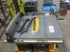 DeWalt Portable Table Saw, Model DW744L-XW.