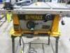 DeWalt Portable Table Saw, Model DW744L-XW. - 2