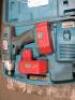 Boschmann Cordless Impact Wrench with Charger, 2 x Batteries & Carry Case.