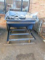 Tipping Metal Skip with Scrap Metal Contents (As Viewed/Pictured).