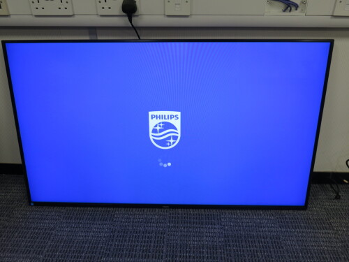 Phillips 55" Large Format Display Monitor, 4K, UHD, Model 55BDL4050D.