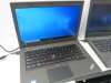 3 x Lenovo 14" ThinkPad, Model L460, Running Windows 10 Pro, Intel Celeron 3955U, CPU @ 2.0Ghz, 8GB RAM, 237GB HDD. Comes with PSU. NOTE: 3 x missing batteries & 2 faulty track pads. - 5