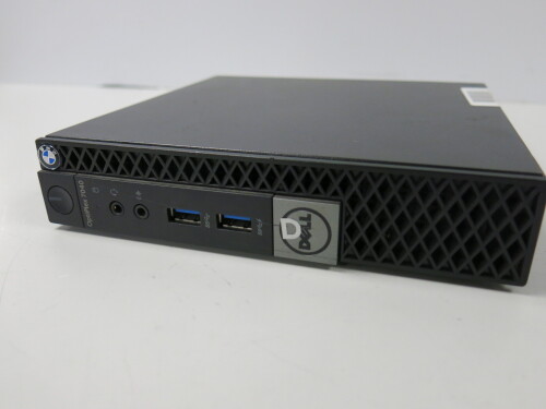 Dell OptiPlex 7040 Micro PC , Model D10U, Running Windows 10 Pro, Intel Core i5-6600T, CPU @ 2.70Ghz, 16GB RAM, 237GB HDD.