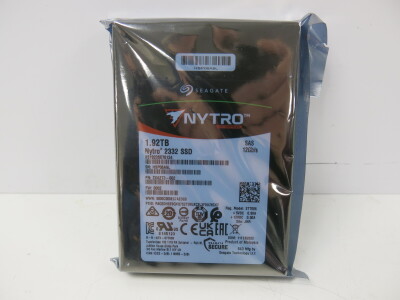 Seagate Nytro 1.92TB SSD, Model 2332.