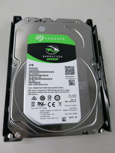 Seagate Barracuda 4TB HDD.