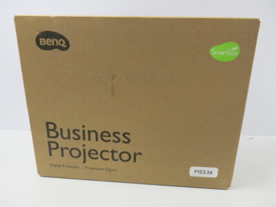 Boxed/New Benq Business Digital Projector, Model MS536.