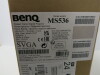 Boxed Benq Business Digital Projector, Model MS536, 8 Lamp Hours - 3