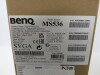 Boxed Benq Business Digital Projector, Model MS536, 8 Lamp Hours - 3