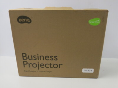 Boxed Benq Business Digital Projector, Model MS536, 29 Lamp Hours