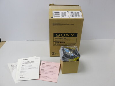 Boxed/New Sony Projector Lamp, Model LMP-P201.