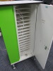 ZIOXI Lockable Mobile Charging Station, Model CHRGT-TB-16-C. Size H90 x W55 x D43cm. - 2