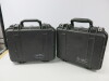 2 x Genuine Peli 1400 Case. NOTE: 1 clip damaged. - 4